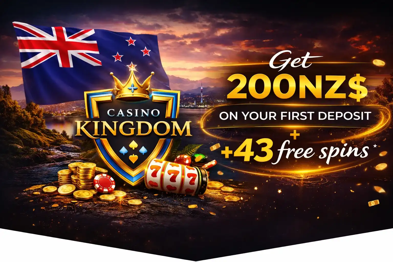 Sign Up at Casino Kingdom